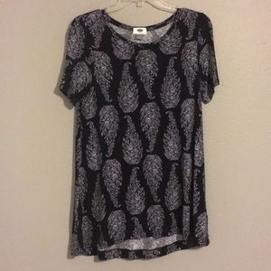 Black and White Designed Shirt